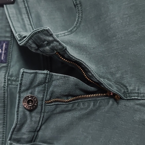 AG ADRIANO GOLDSCHMIED The Legging Ankle Super Skinny Green Jeans Size 28 R - Picture 7 of 16